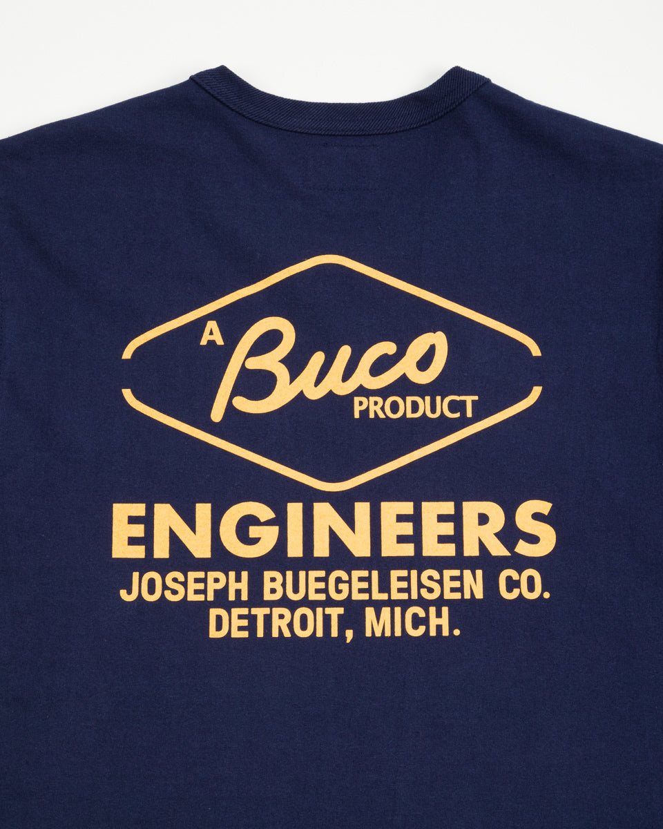 The Real McCoy's Buco Tee / Engineers - Navy – Standard & Strange