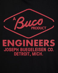 The Real McCoy's Buco Tee / Engineers - Black - Standard & Strange