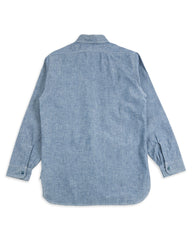 The Real McCoy's U.S. Navy Chambray L/S Shirt - Light Blue - Standard & Strange