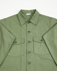 The Real McCoy's Shirt, Man's, Cotton, Sateen - OG-107 - Standard & Strange