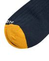RoToTo Hybrid Ankle Socks - Navy/Yellow - Standard & Strange