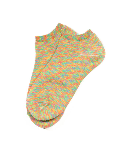 RoToTo Washi Pile Short Socks "Kasuri" - Prism - Standard & Strange