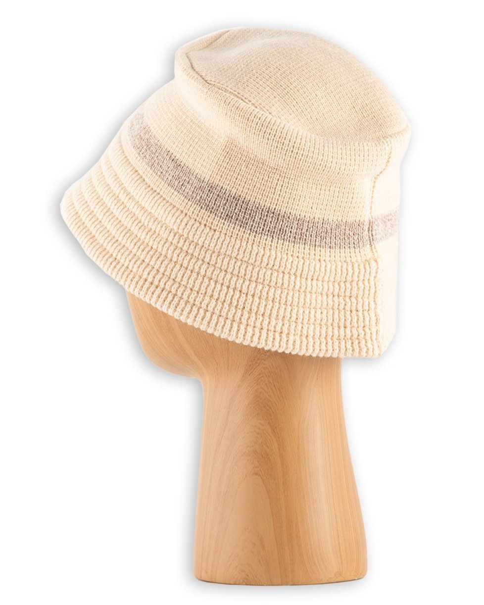 RoToTo Merino Lambswool Bucket Hat - Ivory - Standard & Strange