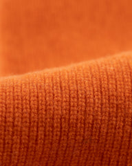 RoToTo Merino Lambswool Sock Knit Scarf - Orange - Standard & Strange