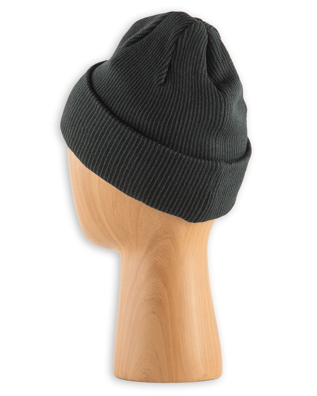 RoToTo Super Soft 2-Way Beanie - Dark Green/Black - Standard & Strange