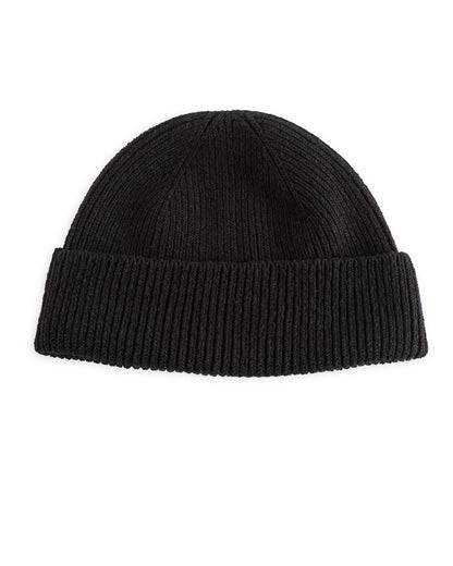 RoToTo Washi/Recycled Cotton Beanie - Black - Standard & Strange