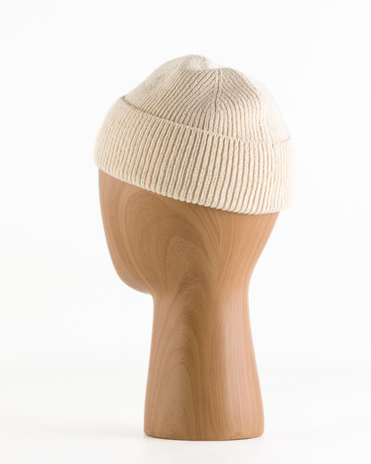 RoToTo Washi/Recycled Cotton Beanie - Raw - Standard & Strange