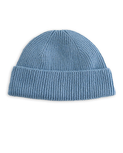 RoToTo Washi/Recycled Cotton Beanie - Sax - Standard & Strange