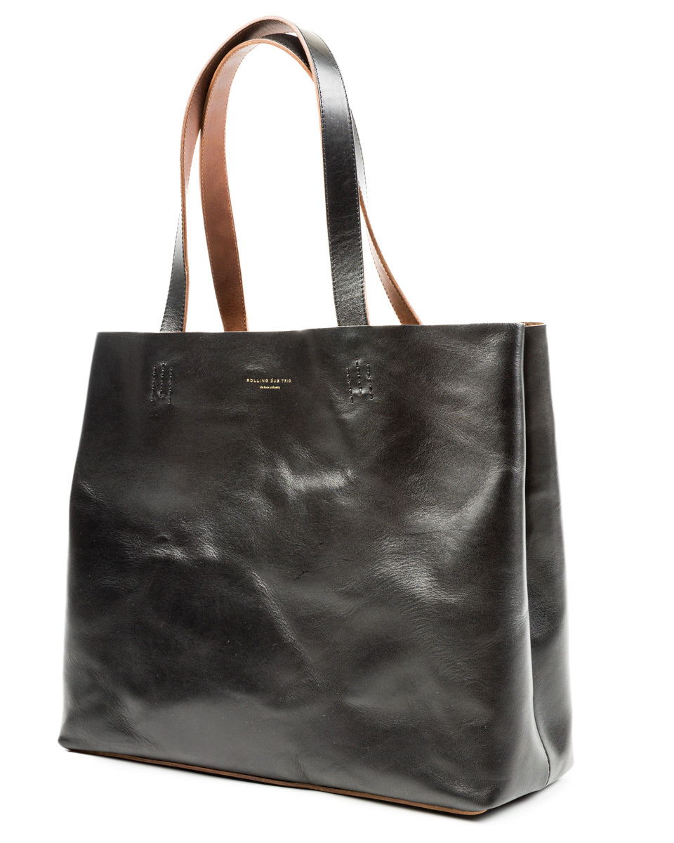 Rolling Dub Trio Box Tote Bag - Black Horse - Standard & Strange
