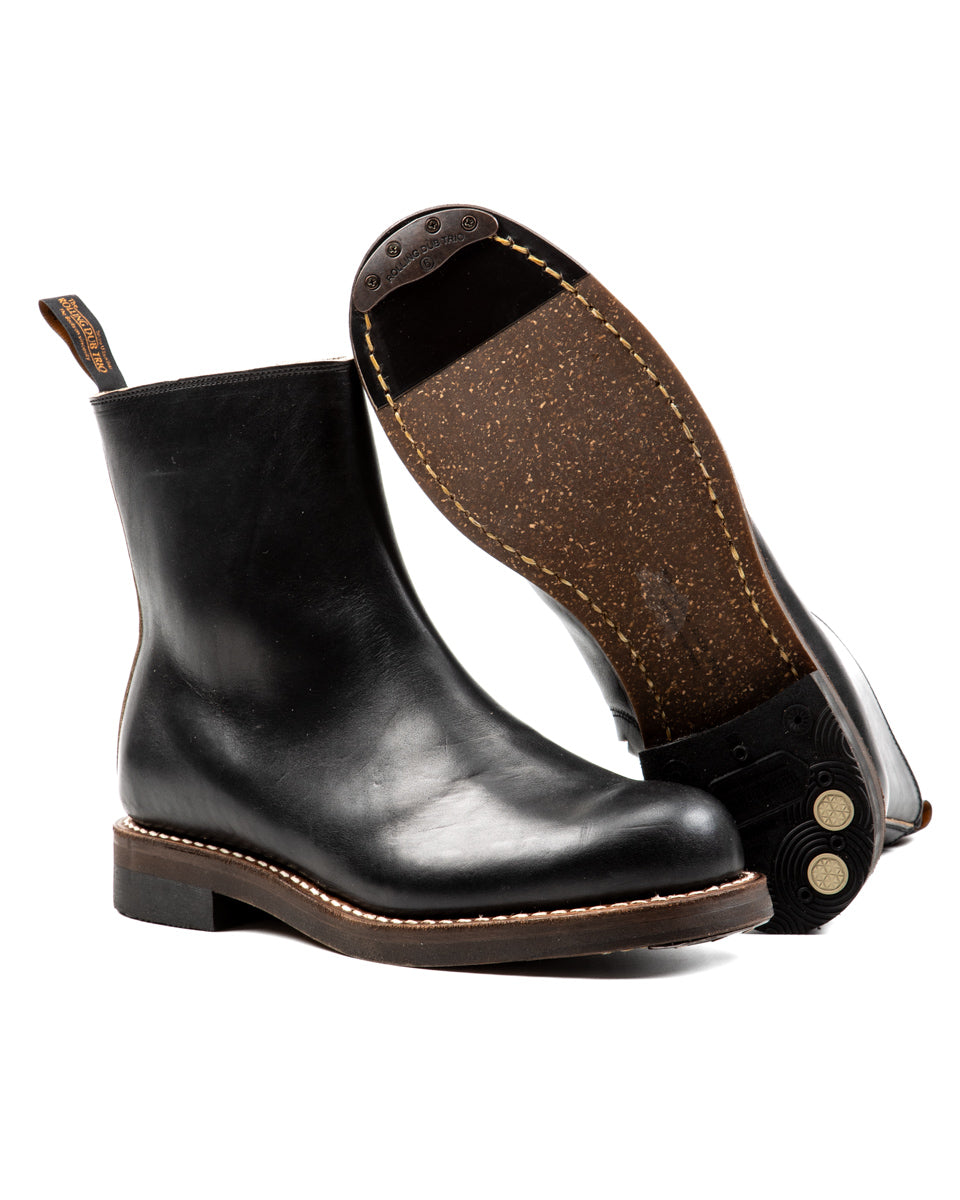 Rolling Dub Trio Casper Side Zip Boot - Black CXL - Standard & Strange