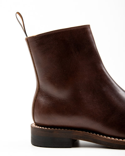 Rolling Dub Trio Casper Side Zip Boot - Brown CXL - Standard & Strange