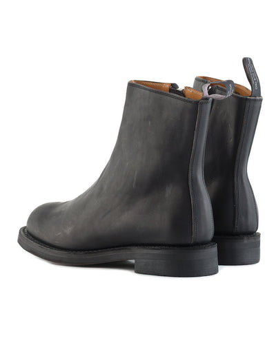 Rolling Dub Trio Casper Side Zip Boot - Black Guidi Calf - Standard & Strange