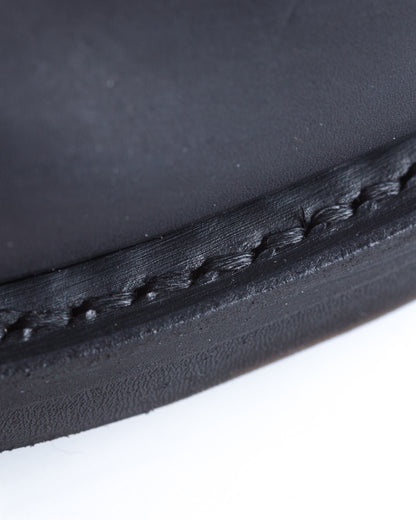 Rolling Dub Trio Casper Side Zip Boot - Black Guidi Calf - Standard & Strange