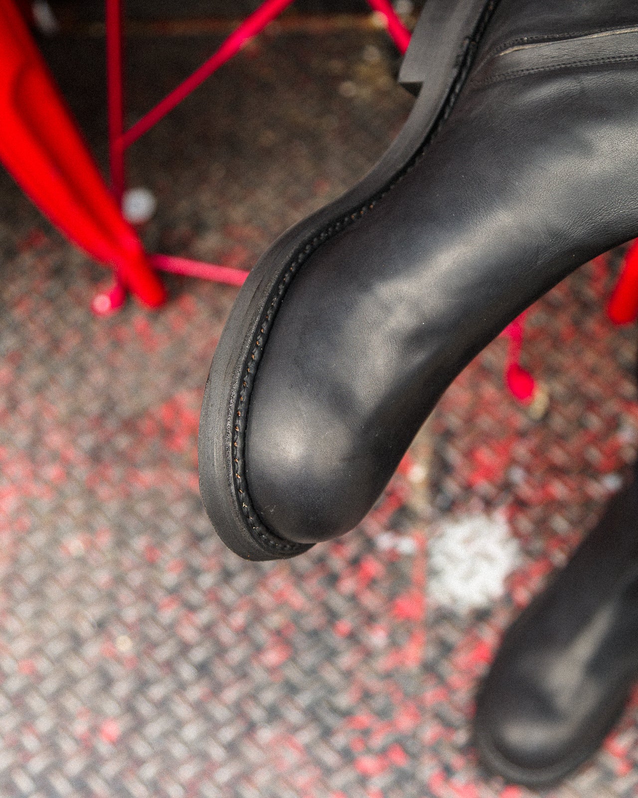 Casper Side Zip Boot - Black Guidi Calf – Standard & Strange