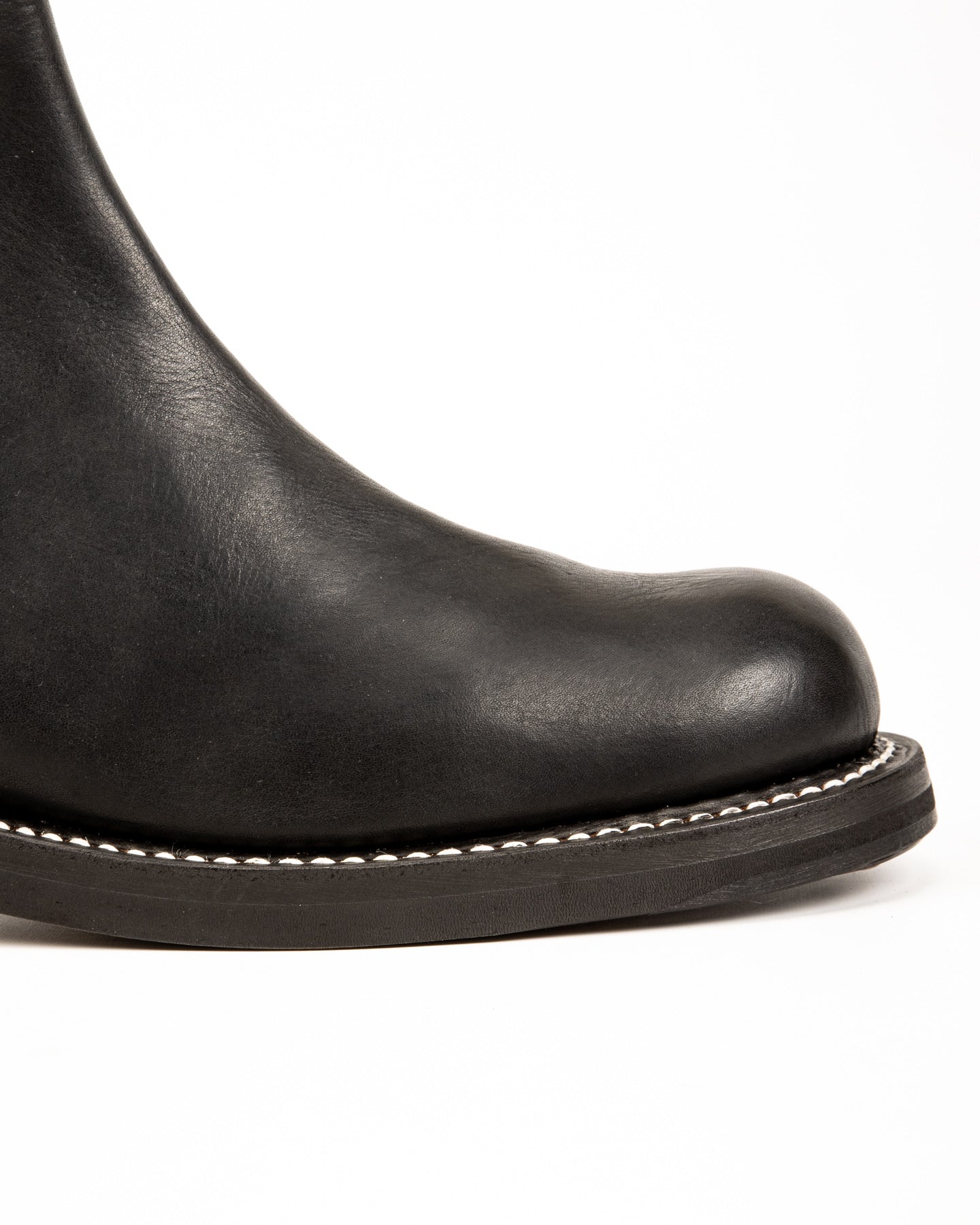 Casper Side Zip Boot - Black Kobe Shrink