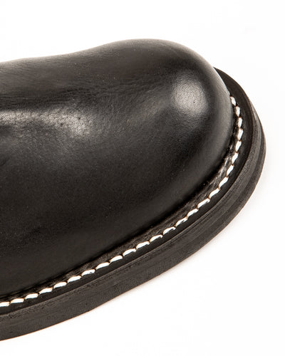 Casper Side Zip Boot - Black Kobe Shrink