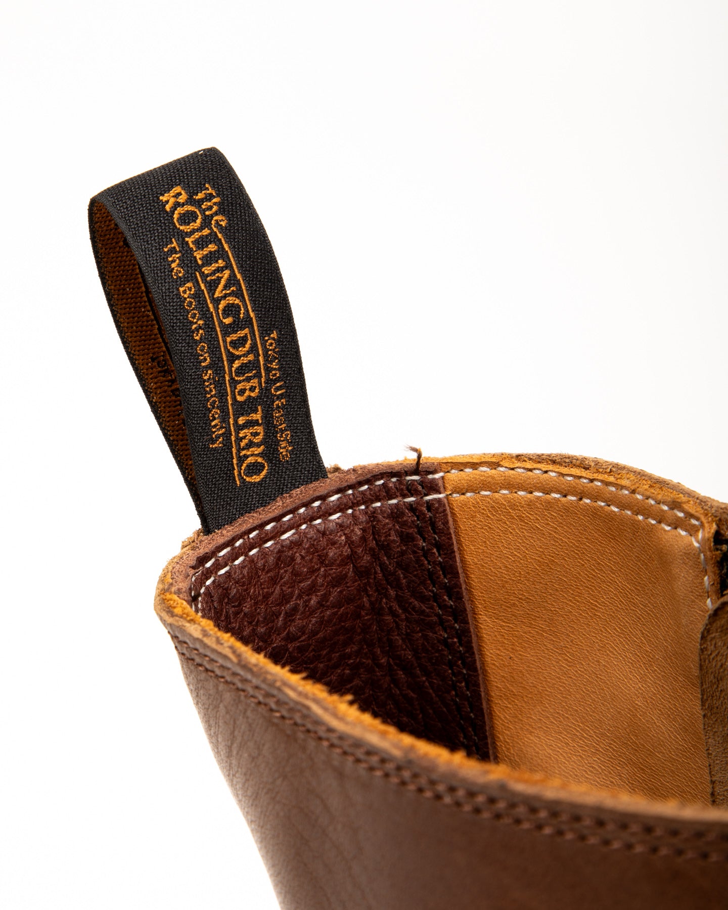 Casper Side Zip Boot - Brown Horsehide