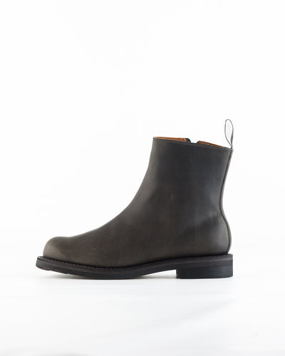 Rolling Dub Trio Casper Side Zip Boot - Gray Guidi Calf - Standard & Strange