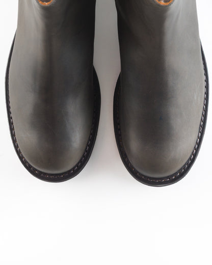 Rolling Dub Trio Casper Side Zip Boot - Gray Guidi Calf - Standard & Strange