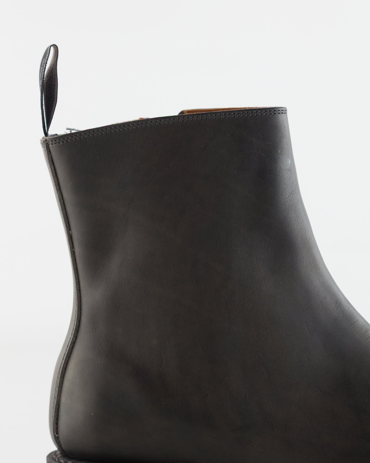 Rolling Dub Trio Casper Side Zip Boot - Gray Guidi Calf - Standard & Strange