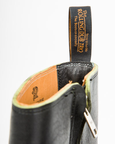 Rolling Dub Trio Casper Side Zip Boot - Black/Green Tea Core - Standard & Strange