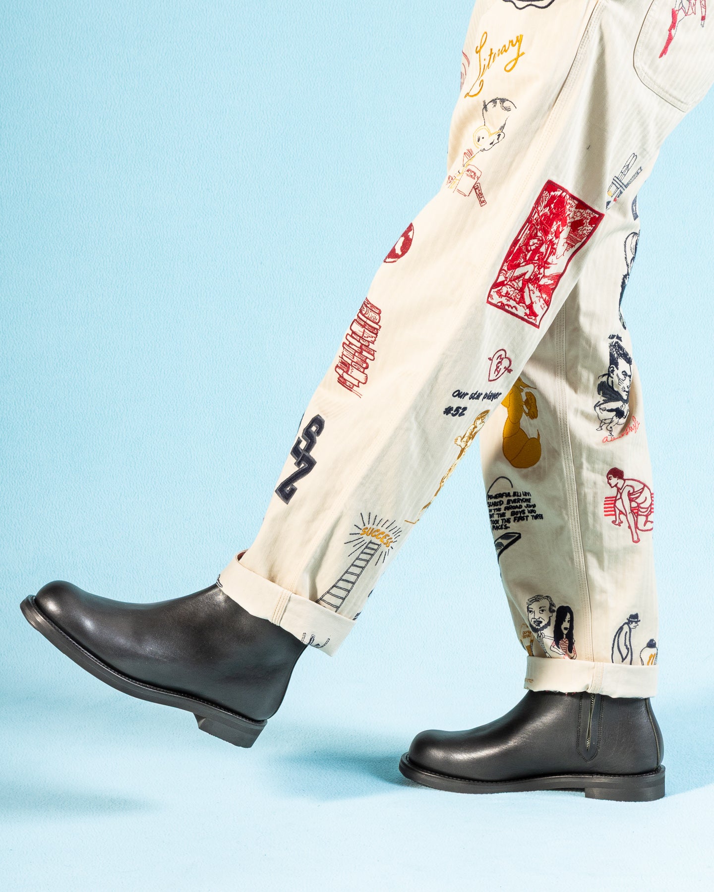 Rolling Dub Trio Casper Side Zip Boot - Black/Green Tea Core - Standard & Strange