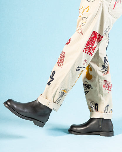 Rolling Dub Trio Casper Side Zip Boot - Black/Green Tea Core - Standard & Strange