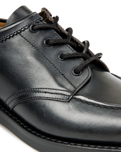 Rolling Dub Trio Coupen Low Moc - All Black Horsehide - Standard & Strange