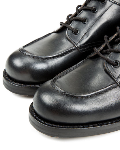 Rolling Dub Trio Coupen Low Moc - All Black Horsehide - Standard & Strange