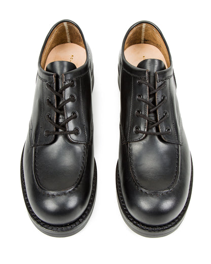 Rolling Dub Trio Coupen Low Moc - All Black Horsehide - Standard & Strange