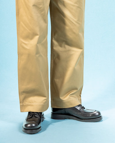 Rolling Dub Trio Coupen Low Moc - All Black Horsehide - Standard & Strange