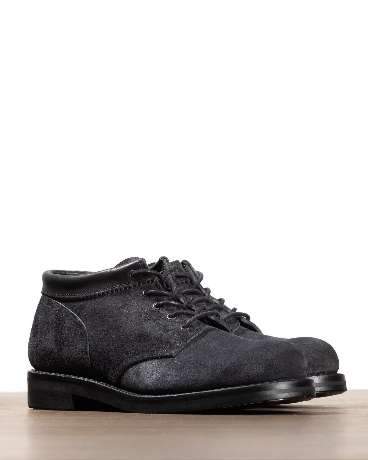 Rolling Dub Trio Coupen Mid-Cut Boot - Black Oil Suede – Standard 