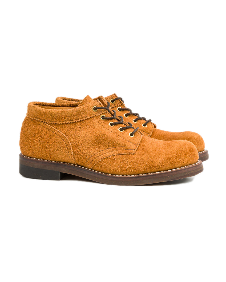 Rolling Dub Trio Coupen Mid Cut Boot - Tobacco Oiled Suede - Standard & Strange