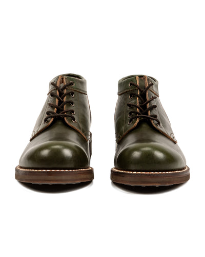 Coupen Mid Cut Boot - Green Horsehide 11