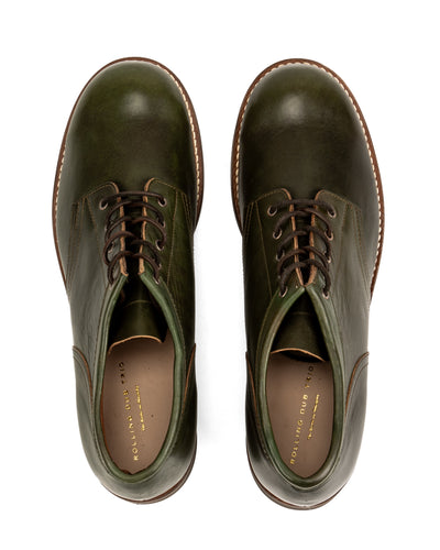 Coupen Mid Cut Boot - Green Horsehide 11