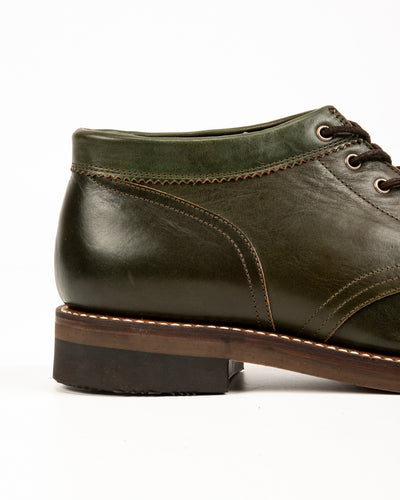 Coupen Mid Cut Boot - Green Horsehide 11