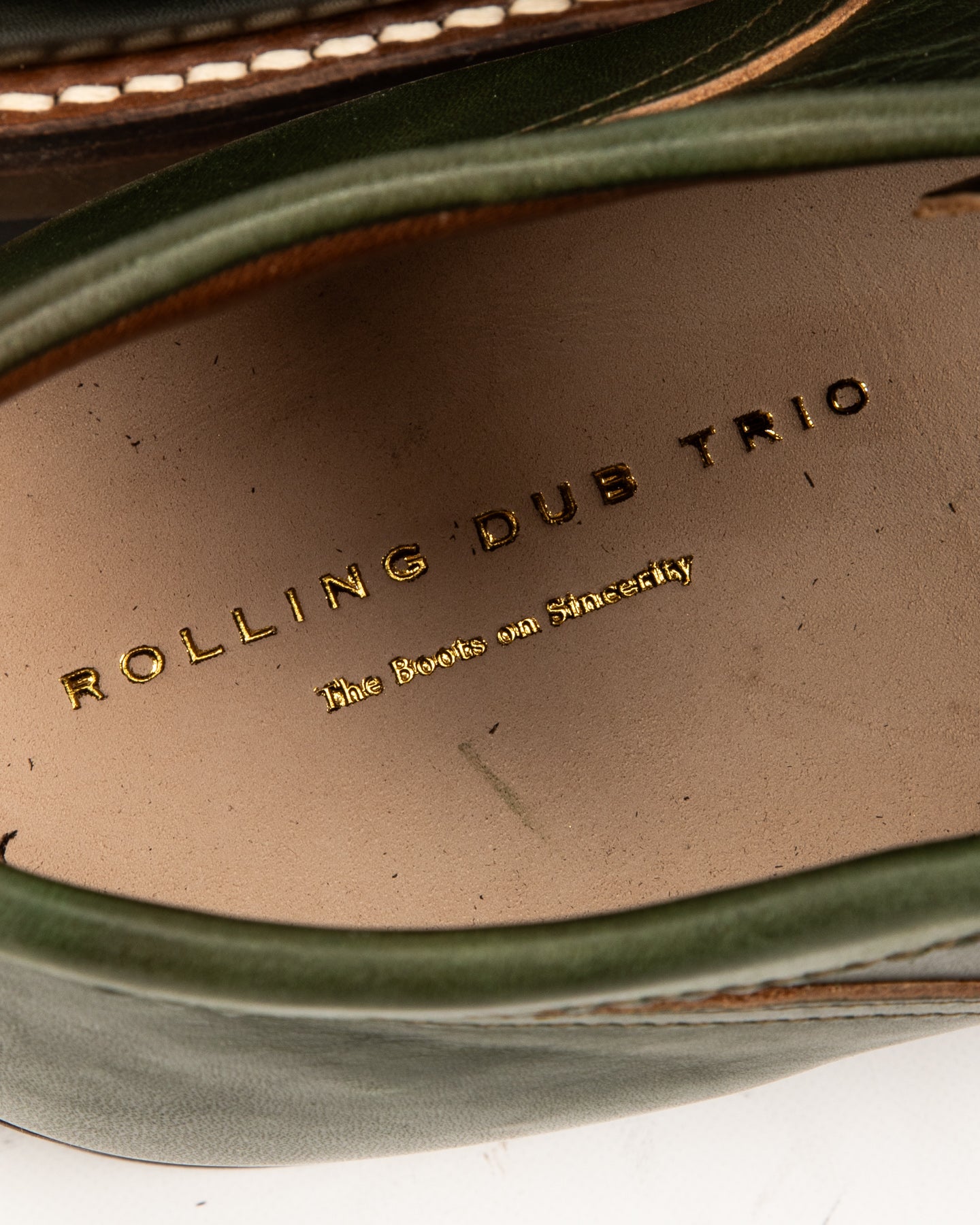 Coupen Mid Cut Boot - Green Horsehide 11