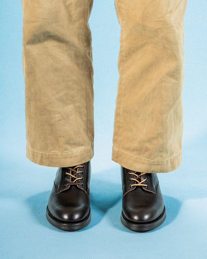 Rolling Dub Trio Griffin 8.5" Plain Toe Boots - Black Horsebutt - Standard & Strange