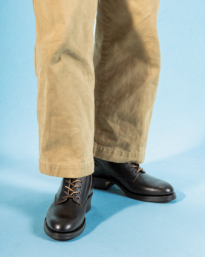 Rolling Dub Trio Griffin 8.5" Plain Toe Boots - Black Horsebutt - Standard & Strange