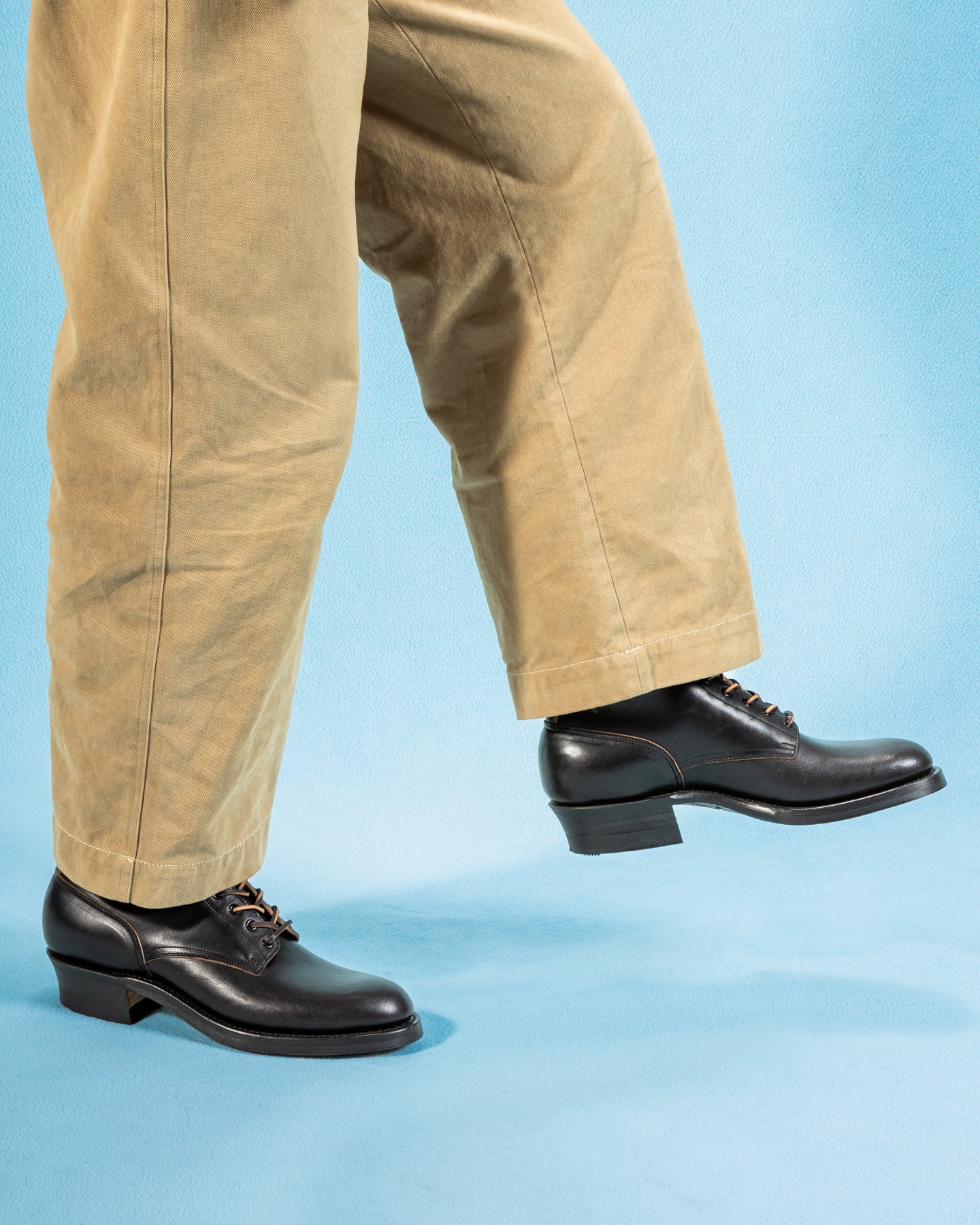 Rolling Dub Trio Griffin 8.5" Plain Toe Boots - Black Horsebutt - Standard & Strange