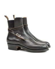 Rolling Dub Trio Griffin Jodhpur Boots - Black Horsebutt - Standard & Strange