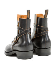 Rolling Dub Trio Griffin Jodhpur Boots - Black Horsebutt - Standard & Strange