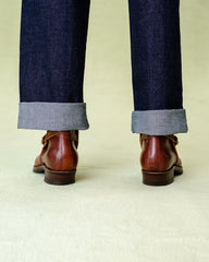 Rolling Dub Trio Griffin Jodhpur Boots - Brown Horsebutt - Standard & Strange