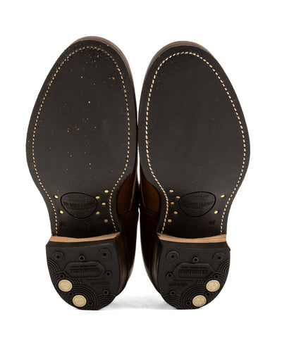 Griffin Plain Toe Boots - Brown Horsebutt