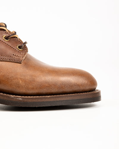 Griffin Plain Toe Boots - Brown Horsebutt