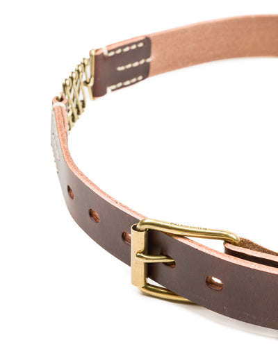 Rolling Dub Trio Hood Strap Spring Belt - Brown - Standard & Strange