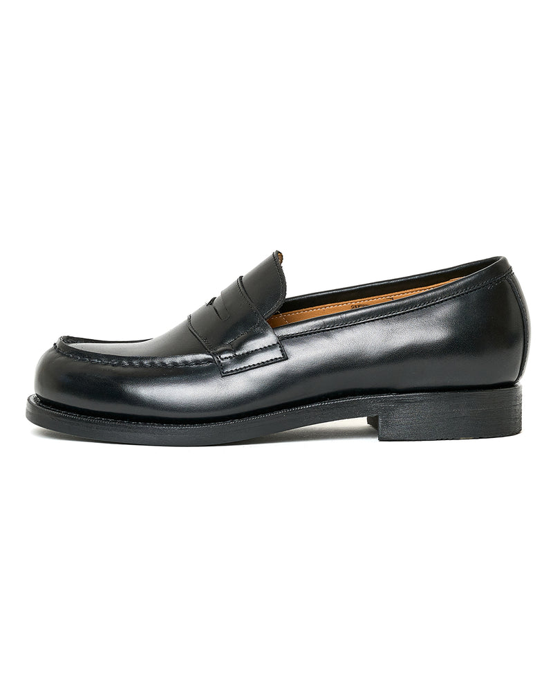 Pre-Order for Mid 2024 Delivery] In'Ei Coin Loafers - Black Dutch