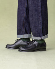 Rolling Dub Trio In'Ei Derby Shoes - Black Dutch Box Calf - Standard & Strange