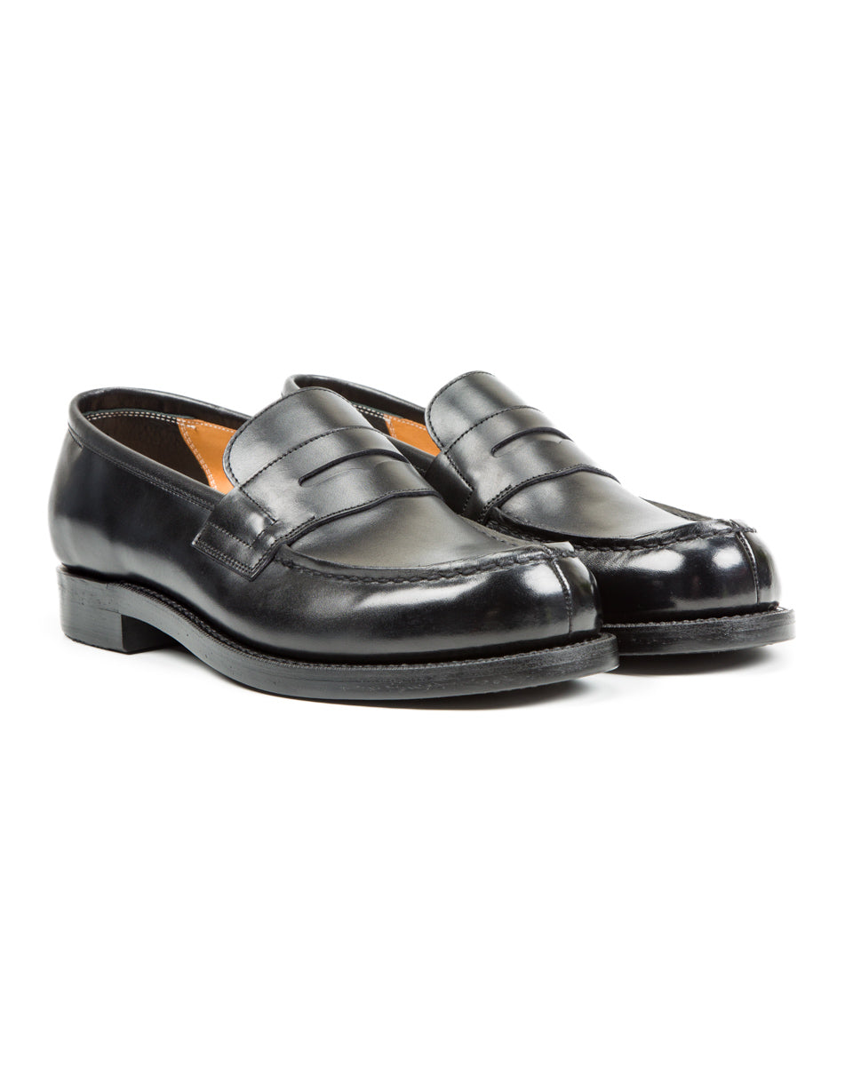 Rolling Dub Trio In'Ei Coin Loafers - Black Dutch Box Calf - Standard & Strange