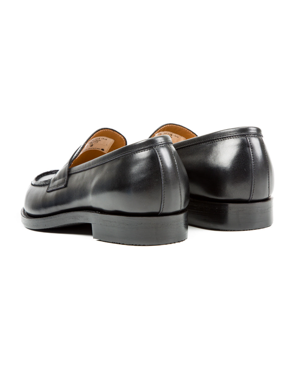 In'Ei Coin Loafers - Black Dutch Box Calf – Standard & Strange